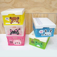 8.8元70創(chuàng)意家居用品雜貨鋪韓國折疊塑料盒 小預(yù)算，大收納，解鎖家居整理新可能